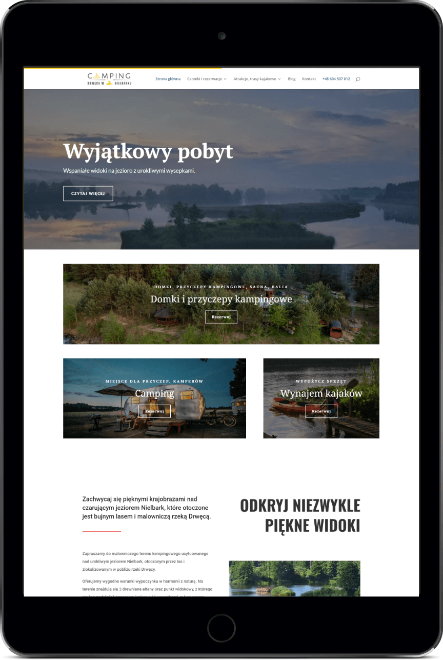 Tworzenie stron internetowych z unikalnym układem graficznym – nasza realizacja.